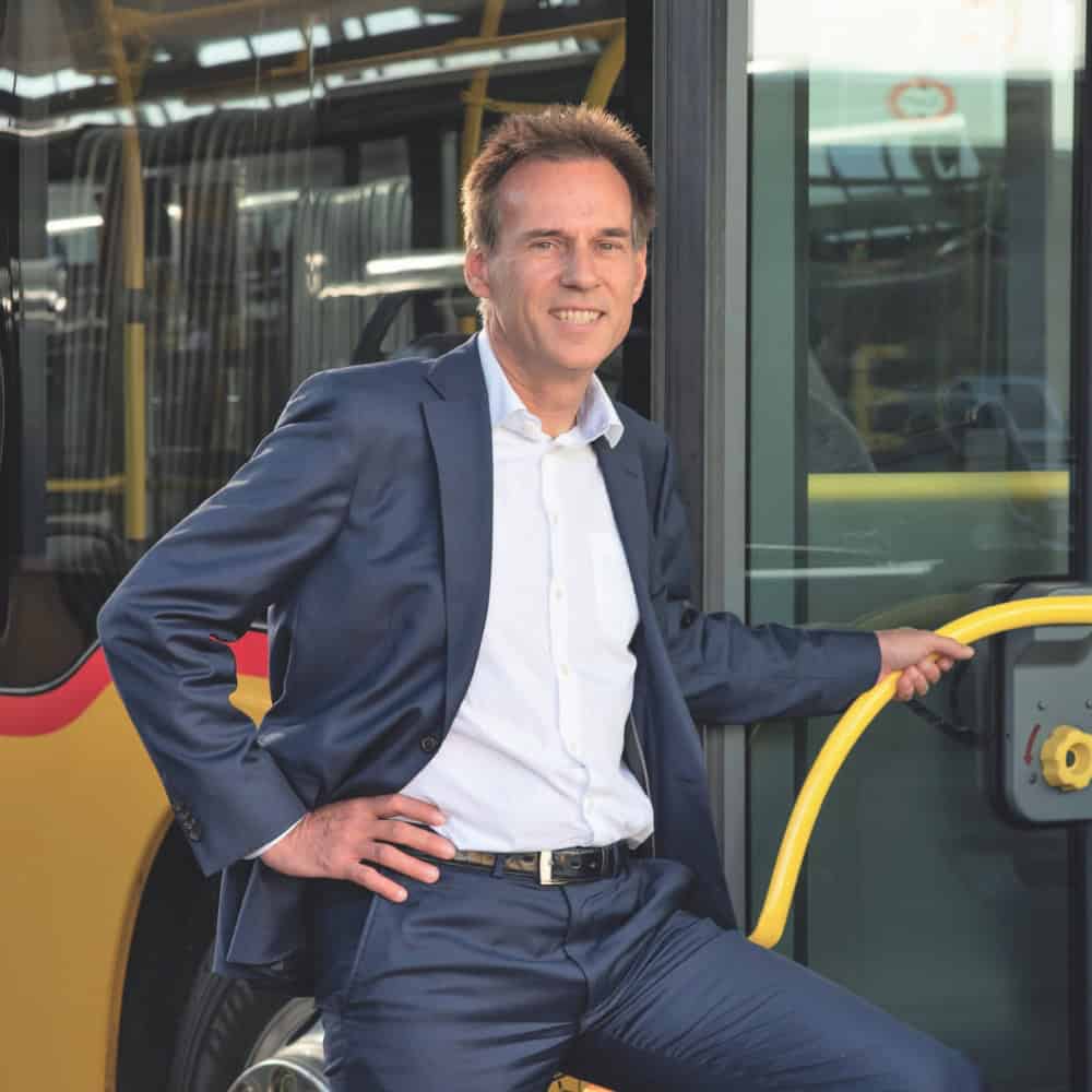 Christian Pluss - CEO PostAuto and member of SAAM